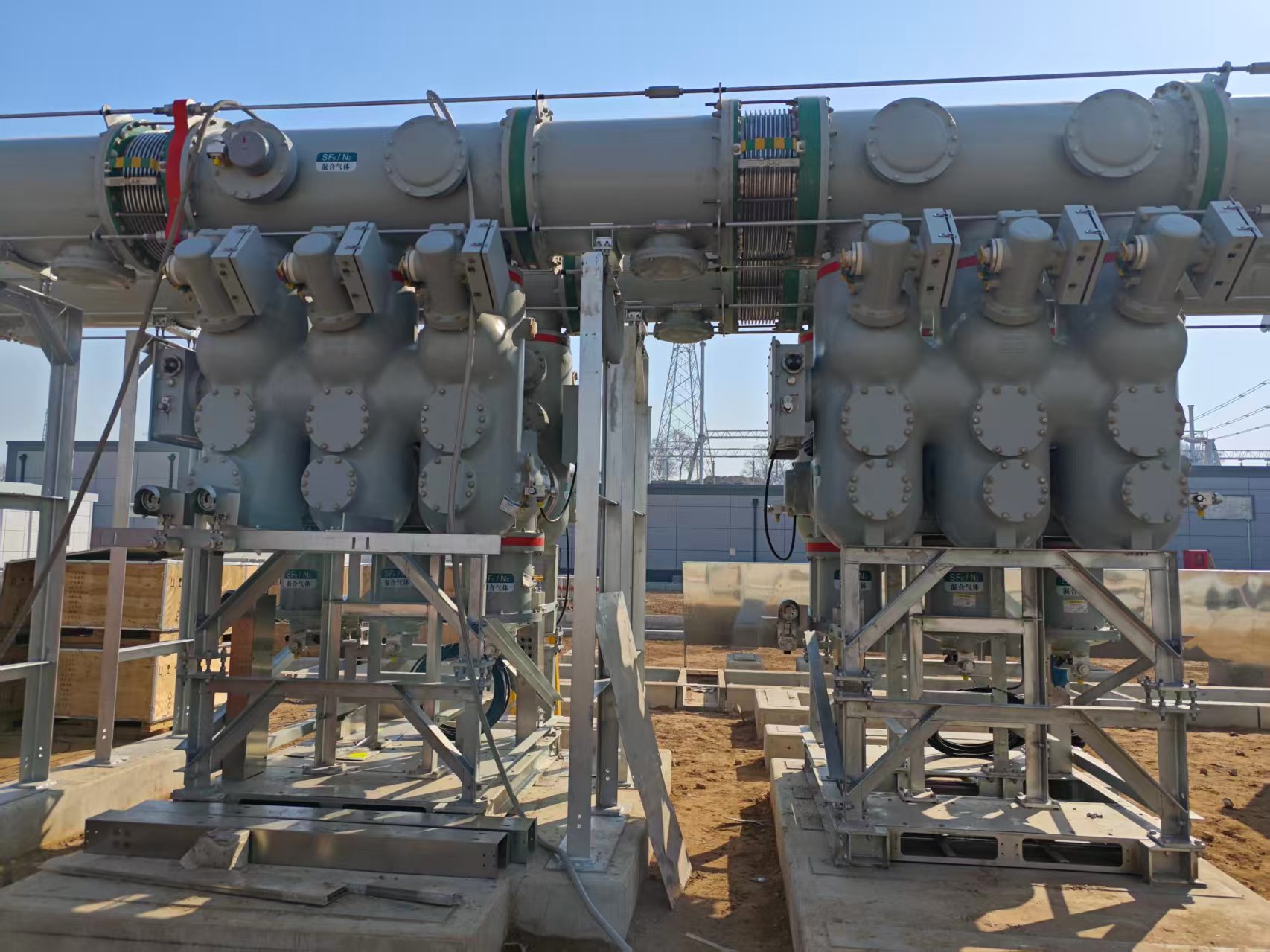 2023.9.30山西忻州復(fù)興 220kV 輸變電工程忻州復(fù)興 220kV 變電站新建工程（電氣安裝）